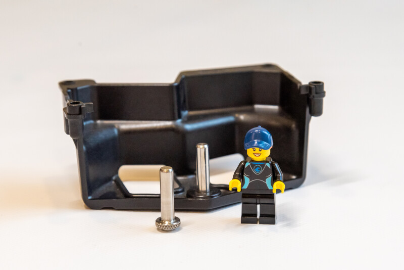 Injection moulding of plastic parts